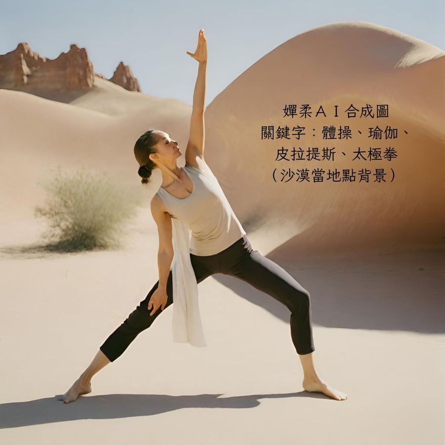 嬋柔AI圖